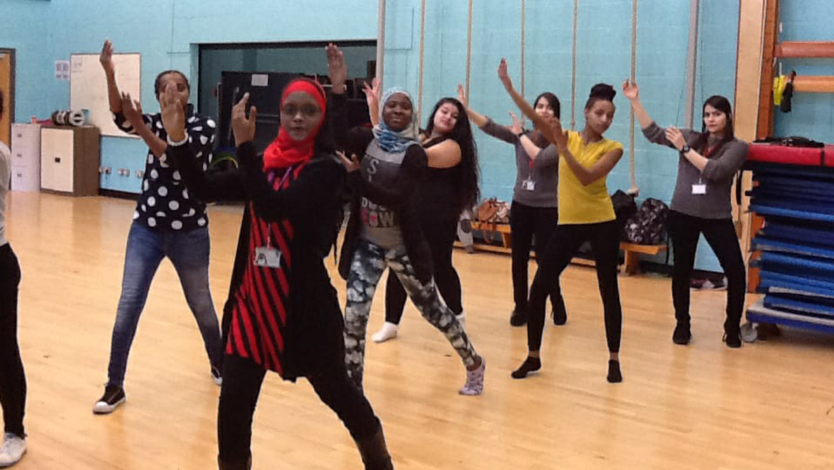 dance group performance